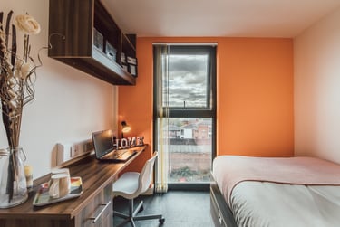 Classic En Suite at Lomax Halls, 17 Hill Street, Stoke, ST41NL - Image 1